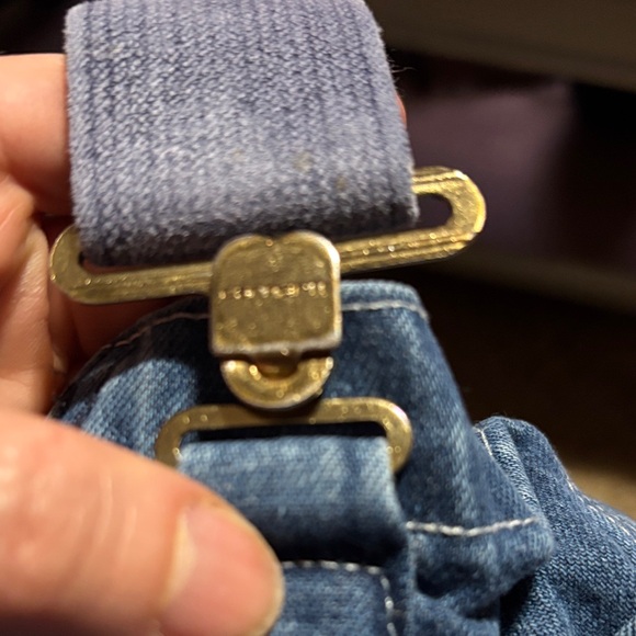 Carhartt R08 DNM Denim Blue Workwear Overalls 42x33 - Picture 16 of 16